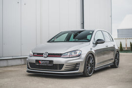 Maxton Design Robuste Racing Front Ansatz passend für VW Golf 7 GTI