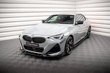 Laden Sie das Bild in den Galerie-Viewer, Maxton Design Front Ansatz V.2 +Flaps für BMW 2 Coupe M-Paket / M240i G42