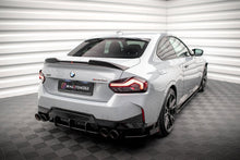 Laden Sie das Bild in den Galerie-Viewer, Maxton Design Heckscheiben Spoiler für BMW 2 Coupe G42 schwarz Hochglanz