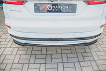 Laden Sie das Bild in den Galerie-Viewer, Maxton Design Mittlerer Diffusor Heck Ansatz passend für Ford Mondeo Kombi Platinium Mk5 Facelift schwarz Hochglanz