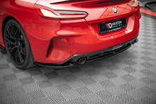 Laden Sie das Bild in den Galerie-Viewer, Maxton Design Heck Ansatz Flaps Diffusor für BMW Z4 M-Paket G29 schwarz Hochglanz