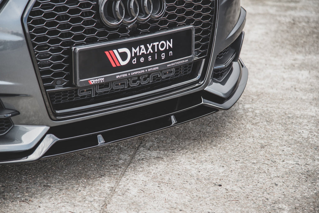 Maxton Design Front Ansatz passend für passend für Audi S6 / A6 S-Line C7 FL