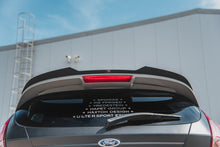 Laden Sie das Bild in den Galerie-Viewer, Maxton Design Spoiler CAP passend für Ford Fiesta 7 ST Black and White Edition Facelift schwarz Hochglanz