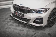 Laden Sie das Bild in den Galerie-Viewer, Maxton Design Front Ansatz V.4 für BMW 3er G20 / G21 M-Paket schwarz Hochglanz