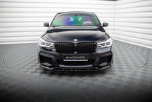 Laden Sie das Bild in den Galerie-Viewer, Maxton Design Front Ansatz für BMW 6er GT M-Paket G32 schwarz Hochglanz
