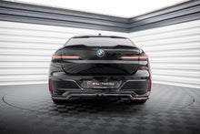 Laden Sie das Bild in den Galerie-Viewer, Maxton Design Mittlerer Diffusor Heck Ansatz DTM Look für BMW 7 M-Paket G70 schwarz Hochglanz