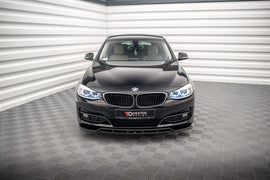 Maxton Design Front Ansatz für BMW 3er GT F34 schwarz Hochglanz