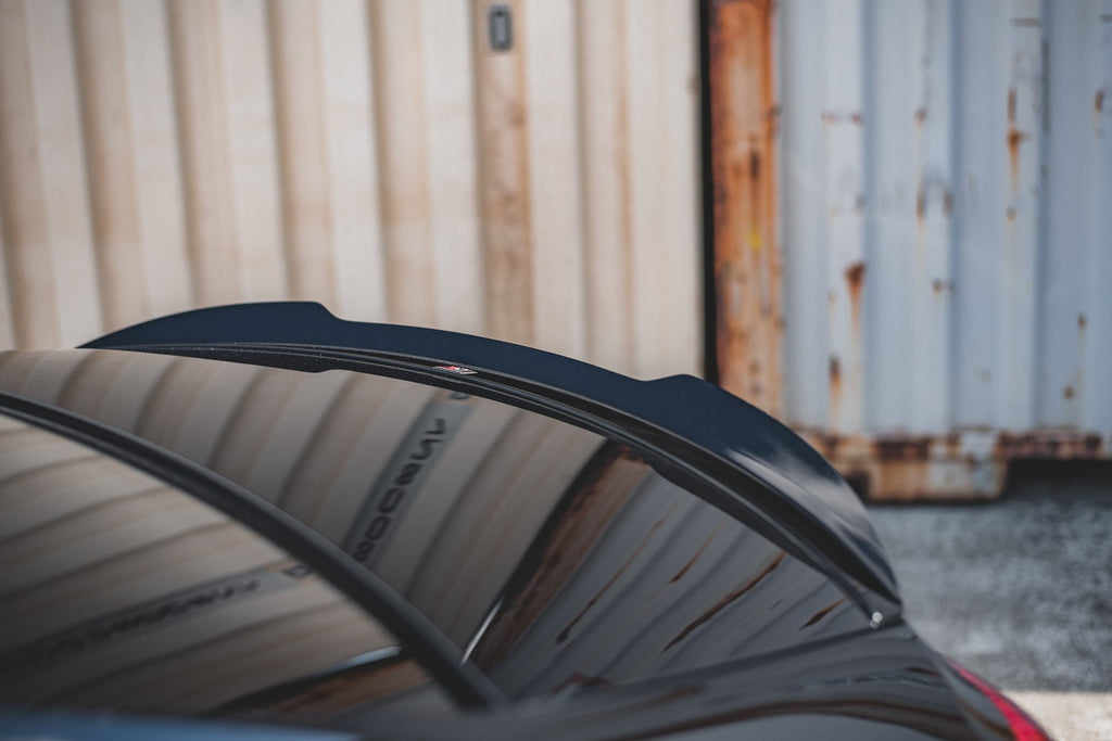 Maxton Design Spoiler CAP passend für Mercedes-Benz CLS AMG-Line C257  schwarz Hochglanz