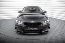 Laden Sie das Bild in den Galerie-Viewer, Maxton Design Front Ansatz V.2 für BMW 4er Gran Coupe F36 schwarz Hochglanz