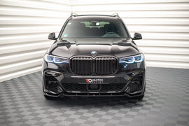 Maxton Design Front Ansatz V.2 für BMW X7 M G07 schwarz Hochglanz