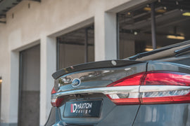 Maxton Design Spoiler CAP passend für Ford Mondeo Liftback Mk5 Facelift schwarz Hochglanz