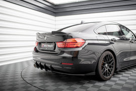 Maxton Design Hintere Seiten Flaps für BMW 4er Gran Coupe F36 schwarz Hochglanz