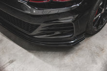 Laden Sie das Bild in den Galerie-Viewer, Maxton Design Front Ansatz passend für VW Golf 7 GTI TCR  schwarz Hochglanz