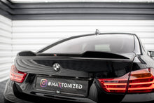 Laden Sie das Bild in den Galerie-Viewer, Maxton Design Spoiler CAP für 3D BMW 4er Gran Coupe F36 schwarz Hochglanz