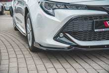 Laden Sie das Bild in den Galerie-Viewer, Maxton Design Front Ansatz passend für V.2 Toyota Corolla XII Touring Sports/ Hatchback schwarz Hochglanz