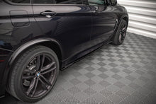 Laden Sie das Bild in den Galerie-Viewer, Maxton Design Seitenschweller Ansatz für BMW X5 M F85 schwarz Hochglanz