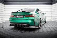 Laden Sie das Bild in den Galerie-Viewer, Maxton Design Carbon Fiber Heck Ansatz Flaps Diffusor für BMW M3 G80