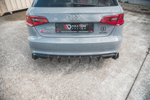 Laden Sie das Bild in den Galerie-Viewer, Maxton Design Robuster Racing Heck Ansatz Flaps Diffusor passend für Audi RS3 8V Sportback