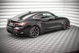 Maxton Design Side Flaps BMW 4er M-Paket G22 schwarz Hochglanz