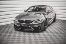 Laden Sie das Bild in den Galerie-Viewer, Maxton Design Front Ansatz für BMW M4 F82 schwarz Hochglanz