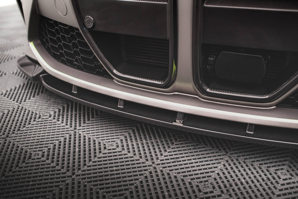 Maxton Design Carbon Fiber Front Ansatz V.1 für BMW M4 G82  / M3 G80