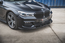 Laden Sie das Bild in den Galerie-Viewer, Maxton Design Front Ansatz V.2 für BMW 7 M-Paket G11 schwarz Hochglanz