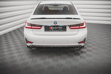 Laden Sie das Bild in den Galerie-Viewer, Maxton Design Heck Ansatz Flaps Diffusor für BMW 3er G20 / G21 schwarz Hochglanz