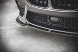 Maxton Design Front Ansatz V.2 für BMW M8 Gran Coupe F93 schwarz Hochglanz