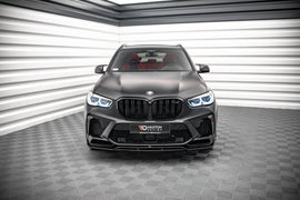 Maxton Design Front Ansatz V.3 für BMW  X5M F95 schwarz Hochglanz