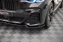 Laden Sie das Bild in den Galerie-Viewer, Maxton Design Front Ansatz V.2 für BMW X7 M G07 schwarz Hochglanz