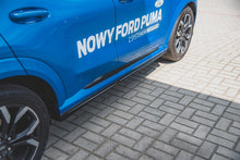 Laden Sie das Bild in den Galerie-Viewer, Maxton Design Seitenschweller Ansatz passend für Ford Puma ST-Line schwarz Hochglanz