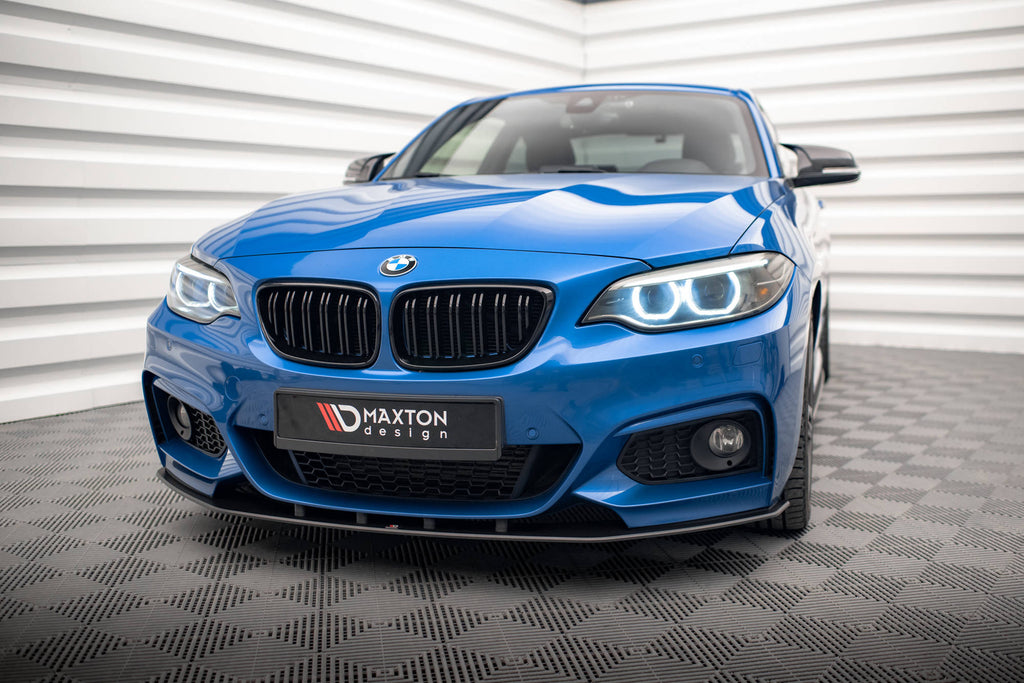 Maxton Design Street Pro Front Ansatz für für BMW 2 M-Paket F22