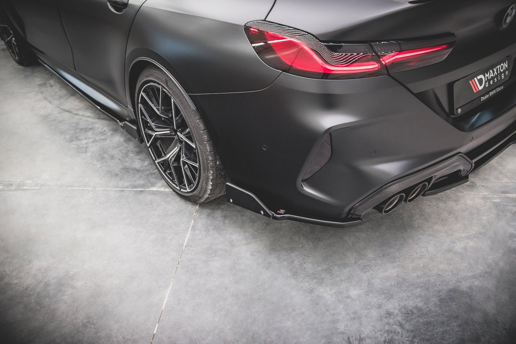 Maxton Design Heck Ansatz Flaps Diffusor V.1 +Flaps für BMW M8 Gran Coupe F93