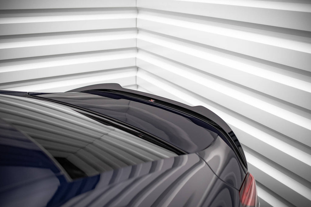 Maxton Design Spoiler CAP für BMW 8 Gran Coupe M-Paket G16 schwarz Hochglanz