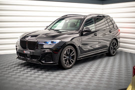 Maxton Design Seitenschweller Ansatz für BMW X7 M G07 schwarz Hochglanz