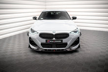 Laden Sie das Bild in den Galerie-Viewer, Maxton Design Front Ansatz V.2 +Flaps für BMW 2 Coupe M-Paket / M240i G42