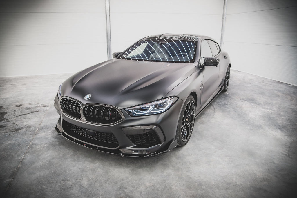 Maxton Design Front Ansatz V.1 +Flaps für BMW M8 Gran Coupe F93