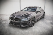 Laden Sie das Bild in den Galerie-Viewer, Maxton Design Front Ansatz V.2 für BMW M8 Gran Coupe F93 schwarz Hochglanz