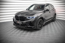 Laden Sie das Bild in den Galerie-Viewer, Maxton Design Seitenschweller Ansatz für BMW X5M F95 schwarz Hochglanz