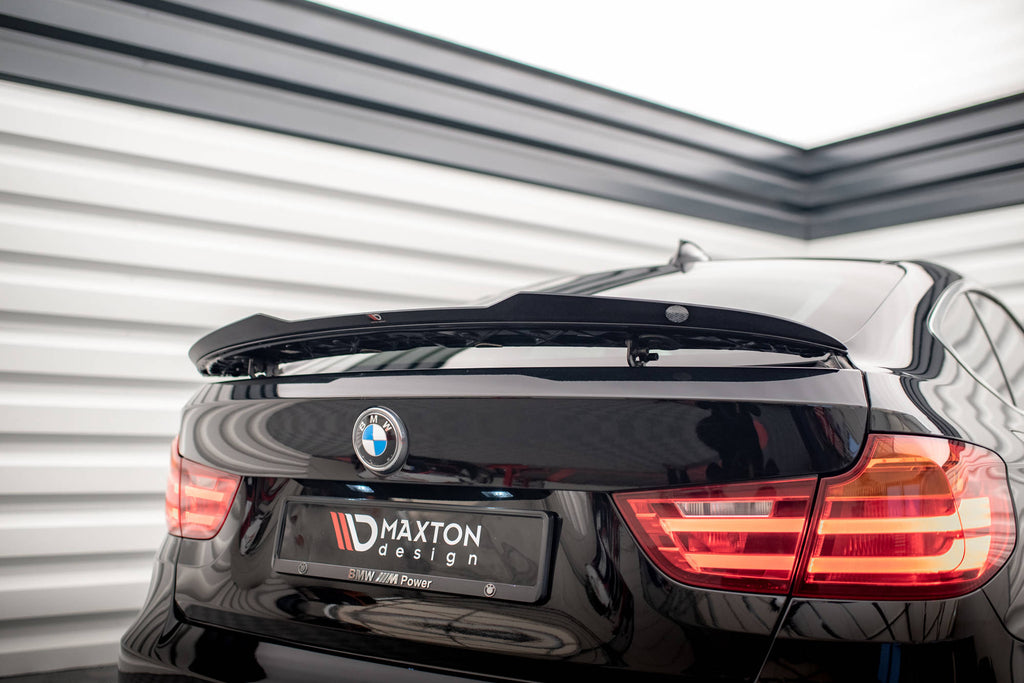 Maxton Design Spoiler CAP für BMW 3er GT F34 schwarz Hochglanz