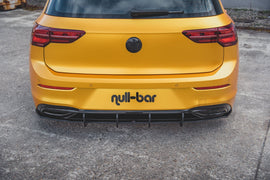 Maxton Design Robuste Racing Heckschürze passend für V.1 VW Golf 8