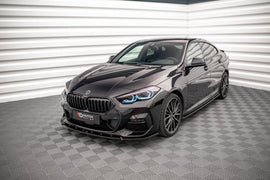 Maxton Design Front Ansatz V.2 für BMW 2 Gran Coupe M-Paket / M235i F44 schwarz Hochglanz