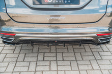 Laden Sie das Bild in den Galerie-Viewer, Maxton Design Diffusor Heck Ansatz passend für Ford Mondeo Vignale Mk5 Facelift schwarz Hochglanz
