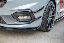 Laden Sie das Bild in den Galerie-Viewer, Maxton Design Front Ansatz passend für V.4 Ford Fiesta Mk8 ST / ST-Line schwarz Hochglanz