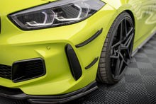 Laden Sie das Bild in den Galerie-Viewer, Maxton Design Carbon Fiber Front Bumper Wings (Canards) BMW 1er F40 M-Paket/ M135i