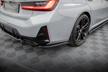 Laden Sie das Bild in den Galerie-Viewer, Maxton Design Heck Ansatz Flaps Diffusor für BMW M340i G20 / G21 Facelift schwarz Hochglanz