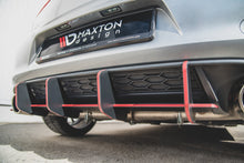 Laden Sie das Bild in den Galerie-Viewer, Maxton Design Diffusor Heck Ansatz passend für Heckschürze passend für V.2 VW Golf 7 GTI