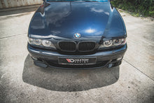 Laden Sie das Bild in den Galerie-Viewer, Maxton Design Front Ansatz für Seite BMW M5  / 5 M-Paket E39 schwarz Hochglanz