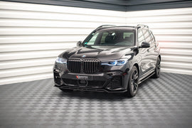 Maxton Design Front Ansatz V.1 für BMW X7 M G07 schwarz Hochglanz