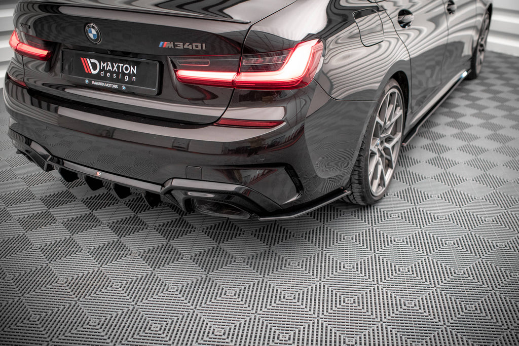 Maxton Design Street Pro Heck Ansatz Flaps Diffusor V.2 für BMW M340i / M-Paket G20 / G21